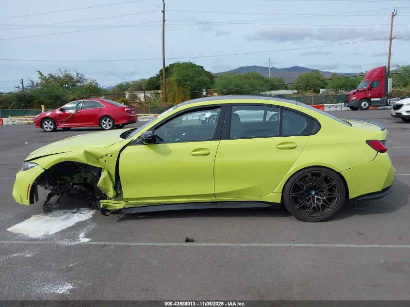 2025 BMW M3 Competition VIN: WBS23HJ01SFU61097 Lot: 43588013