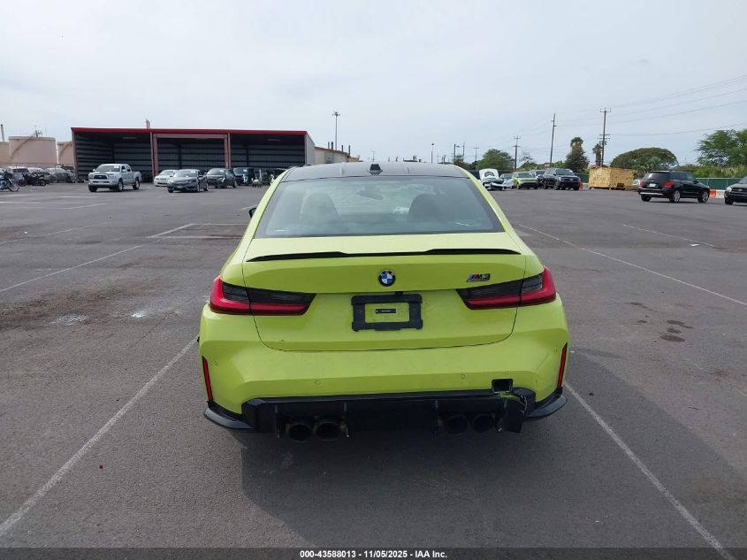 2025 BMW M3 Competition VIN: WBS23HJ01SFU61097 Lot: 43588013