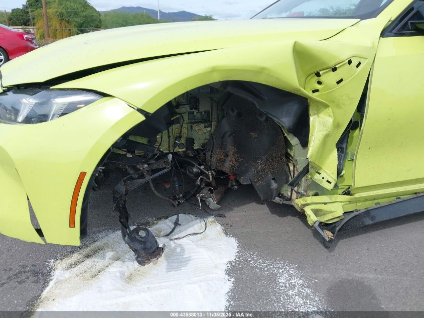 2025 BMW M3 Competition VIN: WBS23HJ01SFU61097 Lot: 43588013