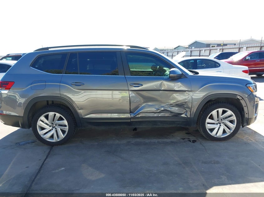 2021 Volkswagen Atlas 3.6L V6 Se W/Technology VIN: 1V2HR2CA4MC596998 Lot: 43588050