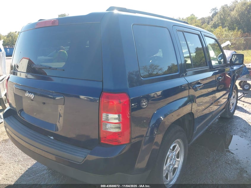 2017 JEEP PATRIOT SPORT FWD - 1C4NJPBA7HD149687