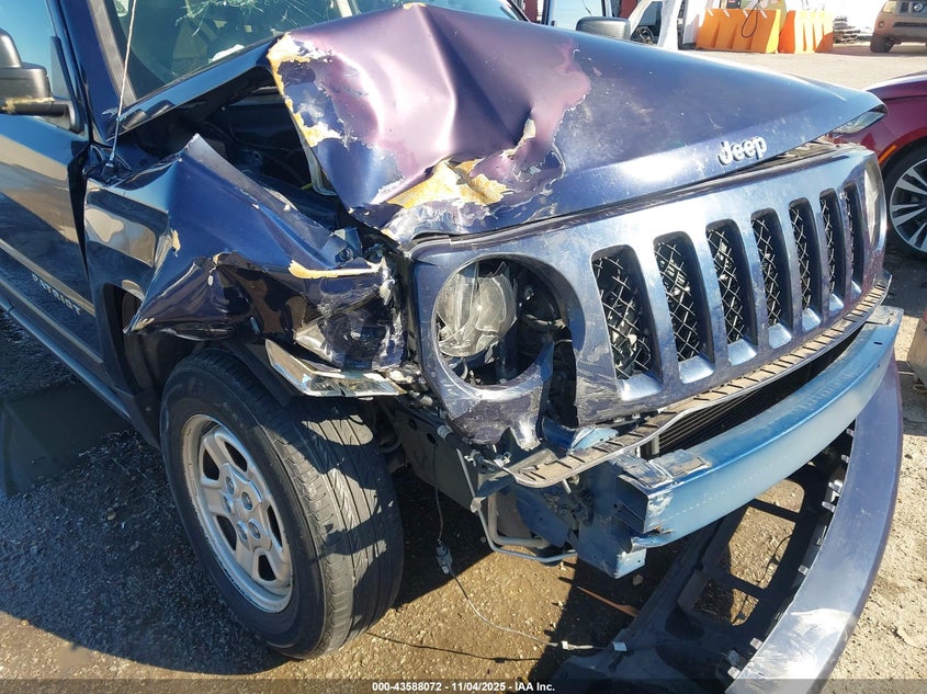 2017 JEEP PATRIOT SPORT FWD - 1C4NJPBA7HD149687