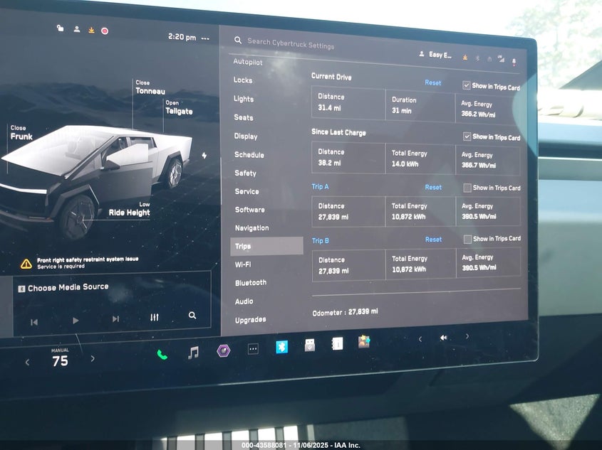 2024 Tesla Cybertruck All-Wheel Drive VIN: 7G2CEHED5RA035957 Lot: 43588081