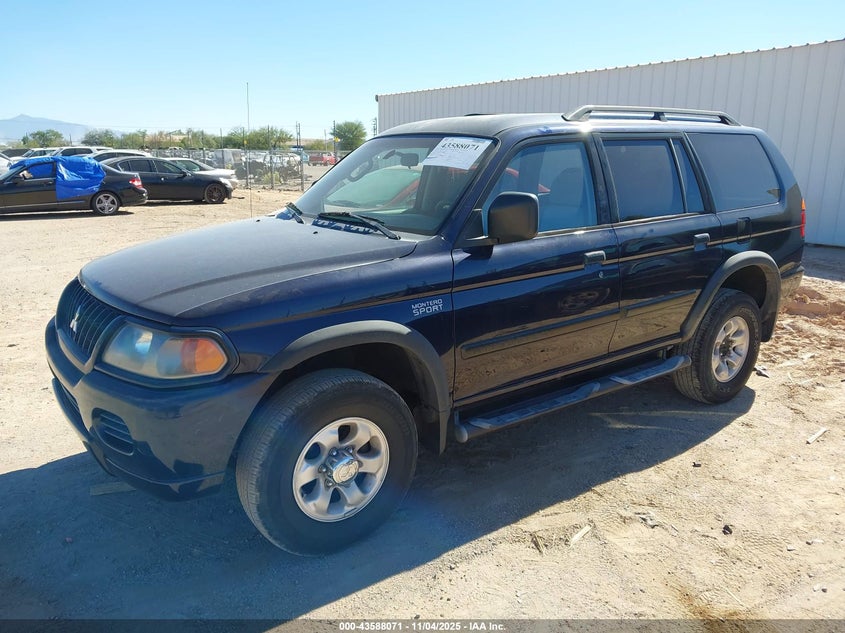 JA4LS21H73J012890 2003 MITSUBISHI MONTERO SPORT photo no. 2