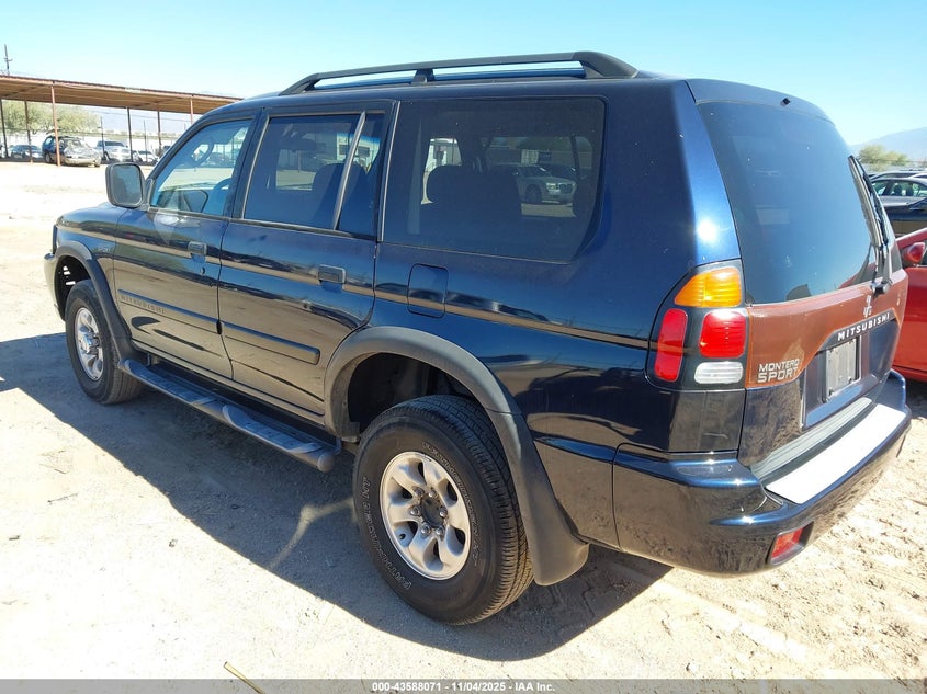 JA4LS21H73J012890 2003 MITSUBISHI MONTERO SPORT photo no. 3