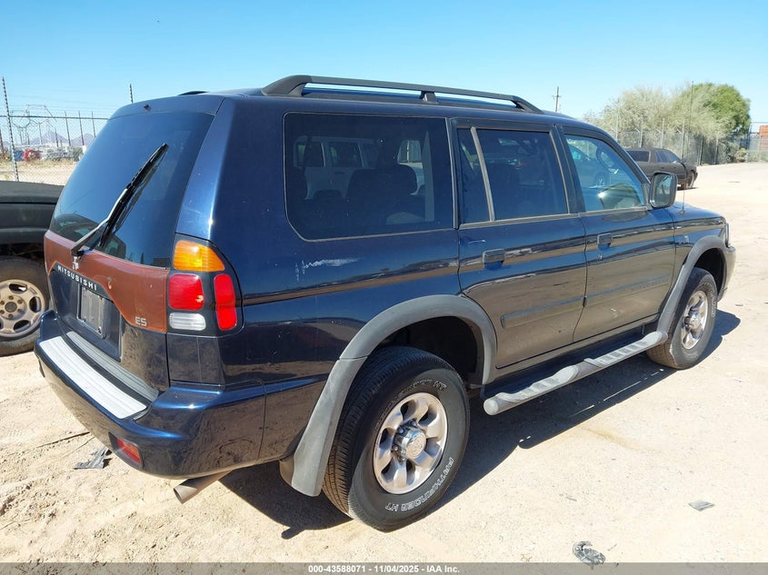 JA4LS21H73J012890 2003 MITSUBISHI MONTERO SPORT photo no. 4