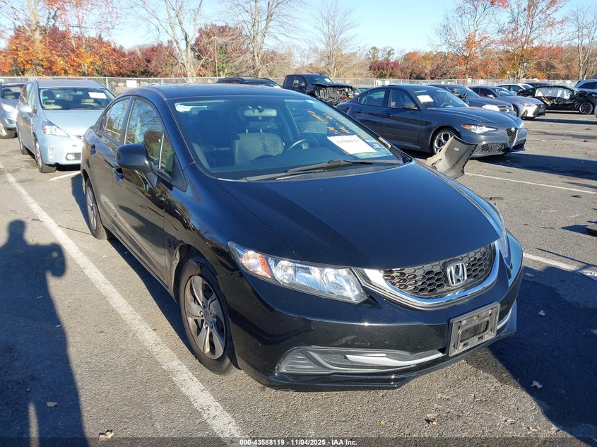 2013 HONDA CIVIC LX - 19XFB2F58DE291802