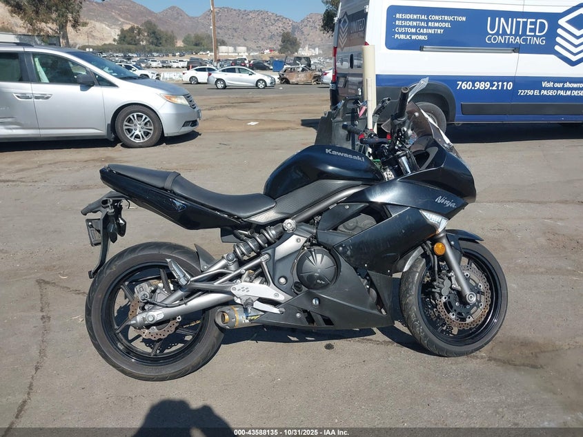 2009 Kawasaki Ex650 C VIN: JKAEXEC199DA37960 Lot: 43588135