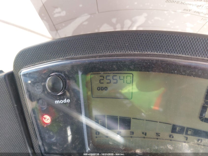 2009 Kawasaki Ex650 C VIN: JKAEXEC199DA37960 Lot: 43588135