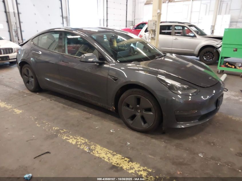 TESLA MODEL 3 REAR-WHEEL DRIVE