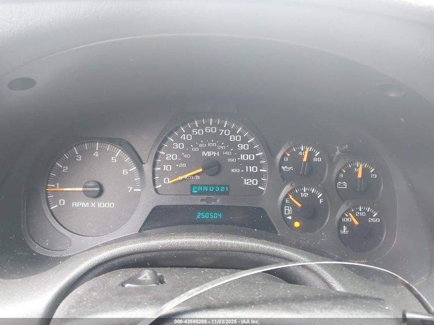 2003 Chevrolet Trailblazer Lt VIN: 1GNDT13SX32261499 Lot: 43588205