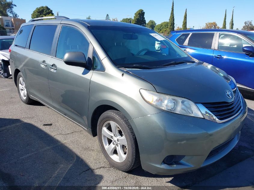 TOYOTA SIENNA LE V6 8 PASSENGER