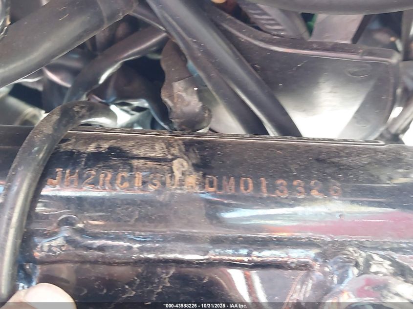 1983 Honda Cb650 Sc VIN: JH2RC1308DM013326 Lot: 43588226