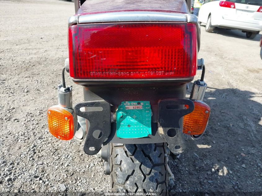 1983 Honda Cb650 Sc VIN: JH2RC1308DM013326 Lot: 43588226