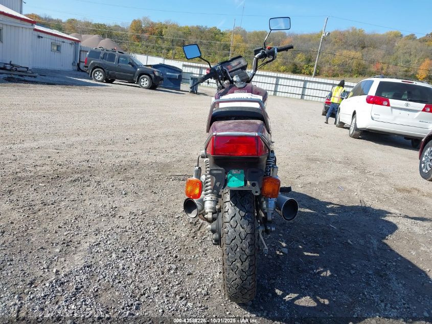 1983 Honda Cb650 Sc VIN: JH2RC1308DM013326 Lot: 43588226