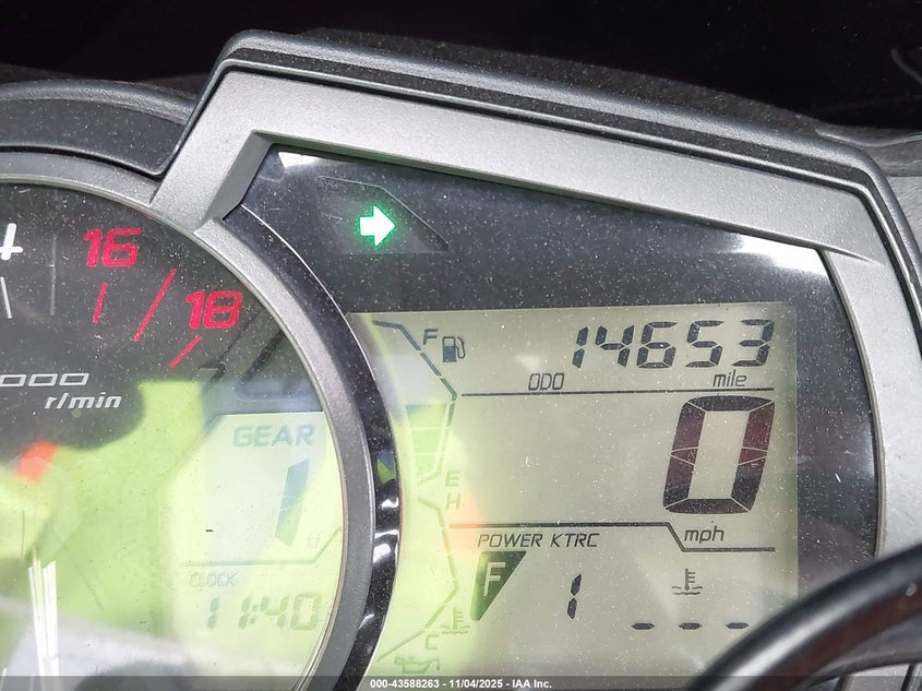 2019 Kawasaki Zx636 K VIN: JKBZXJH1XKA000905 Lot: 43588263