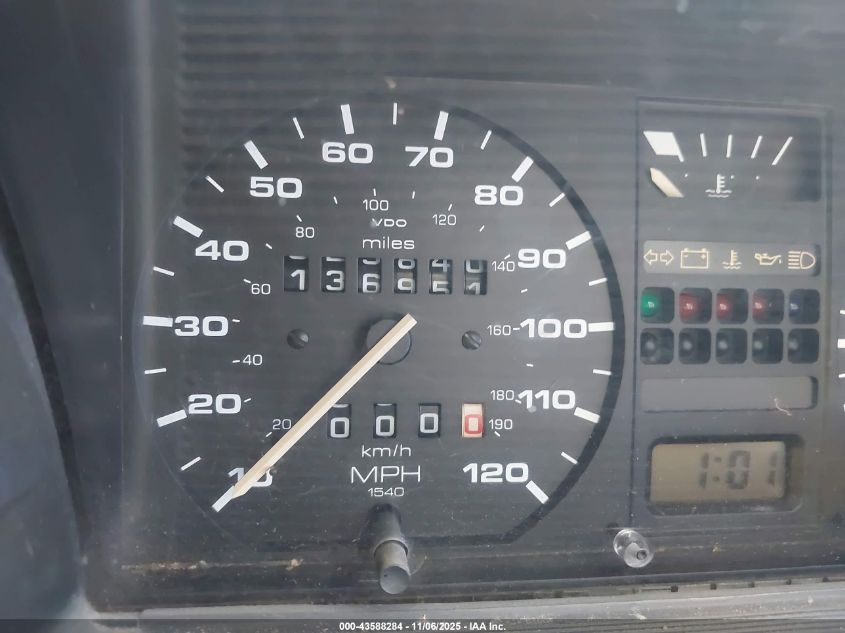 1990 Volkswagen Golf Gl VIN: 3VWFA21G2LM022207 Lot: 43588284