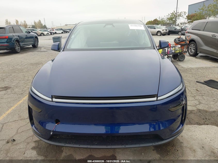 2026 Tesla Model Y Long Range Dual Motor All-Wheel Drive/Long Range Launch Series VIN: 7SAYGDEE0TF415323 Lot: 43588326