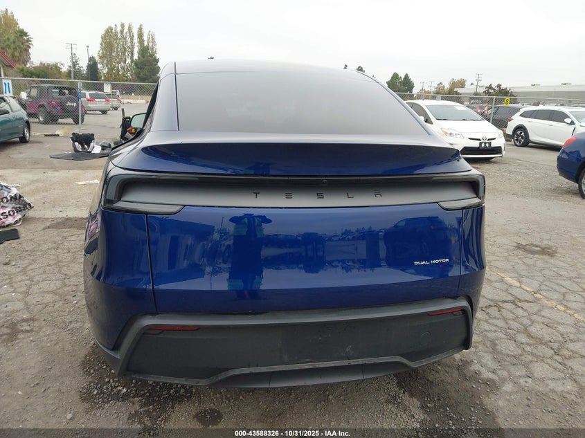 2026 Tesla Model Y Long Range Dual Motor All-Wheel Drive/Long Range Launch Series VIN: 7SAYGDEE0TF415323 Lot: 43588326