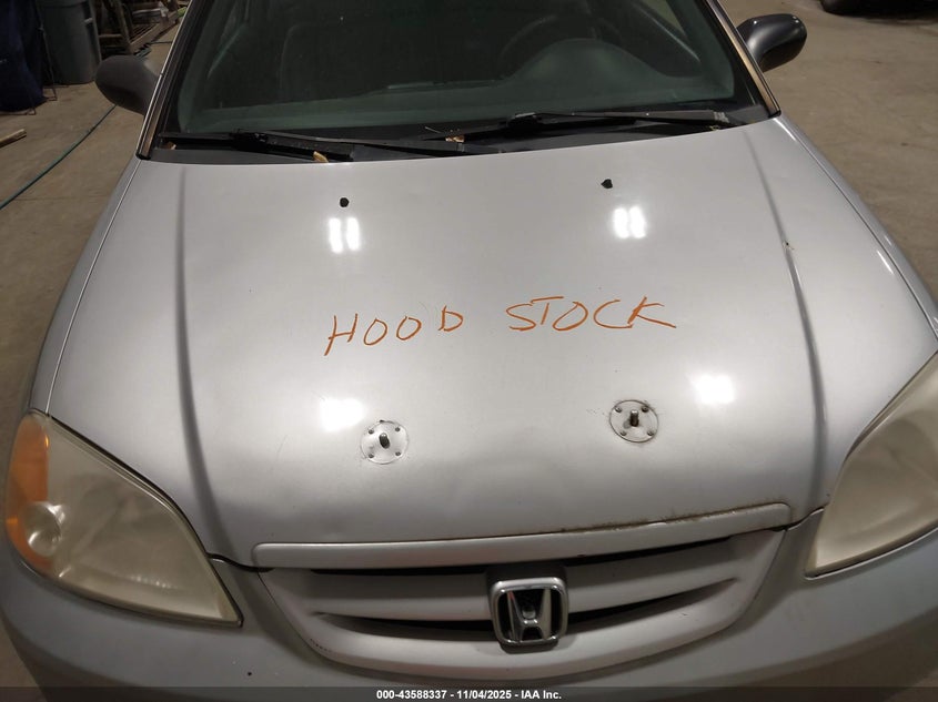 2003 Honda Civic Lx VIN: 1HGEM22573L014190 Lot: 43588337