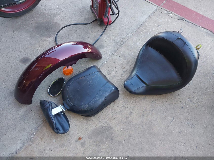 2011 Honda Vt1300 Cx VIN: JH2SC6105BK100627 Lot: 43588332