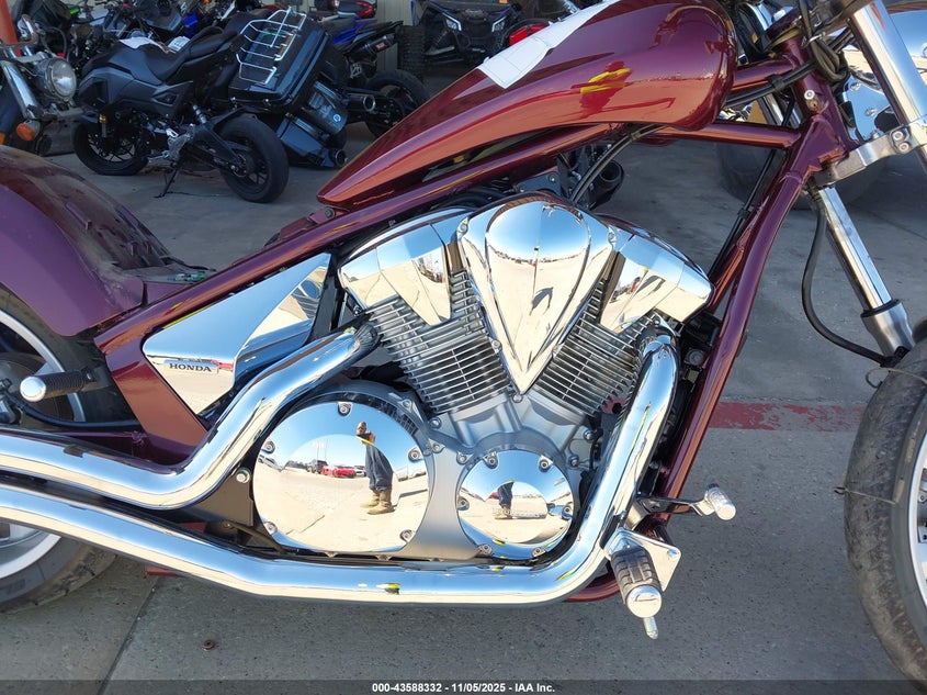 2011 Honda Vt1300 Cx VIN: JH2SC6105BK100627 Lot: 43588332