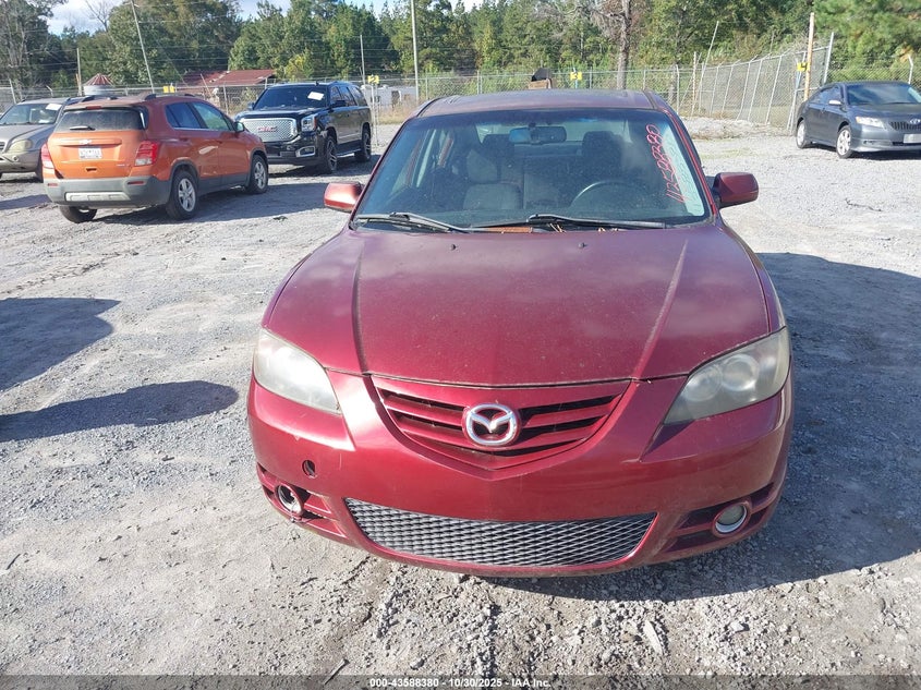 2006 Mazda Mazda3 S VIN: JM1BK323161490267 Lot: 43588380
