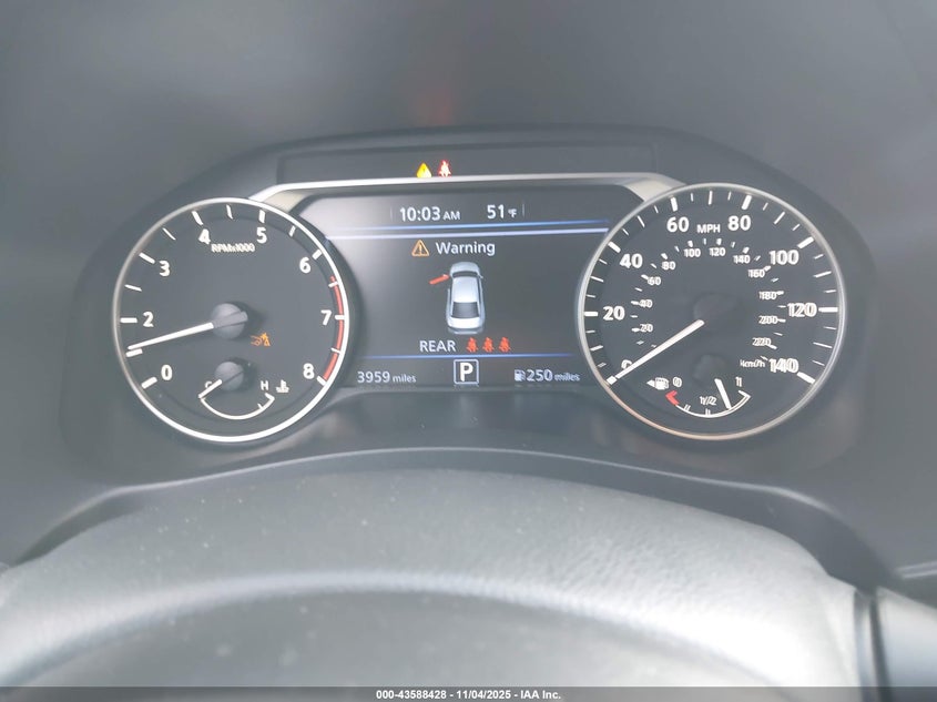 2025 NISSAN ALTIMA SV AWD 1N4BL4DW3SN405755