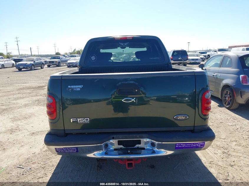 2003 Ford F-150 Lariat/Xlt VIN: 1FTRW07L13KD67164 Lot: 43588514