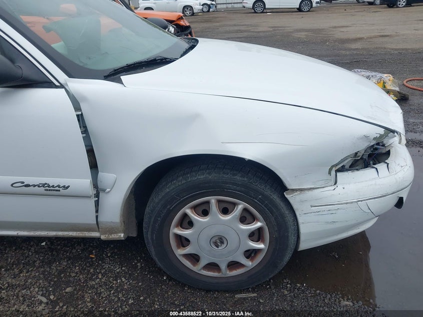 1999 Buick Century Custom VIN: 2G4WS52M7X1497317 Lot: 43588522