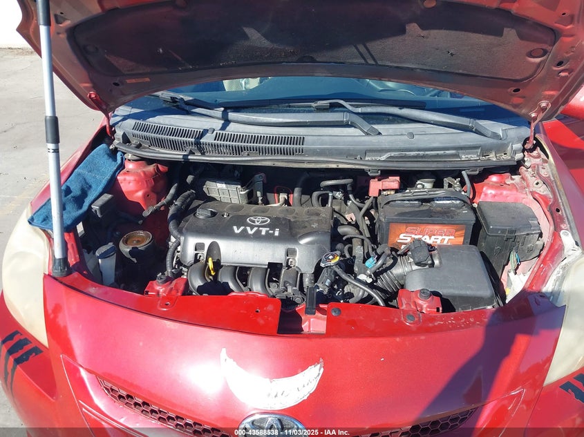 2008 Toyota Yaris VIN: JTDBT923884035305 Lot: 43588538