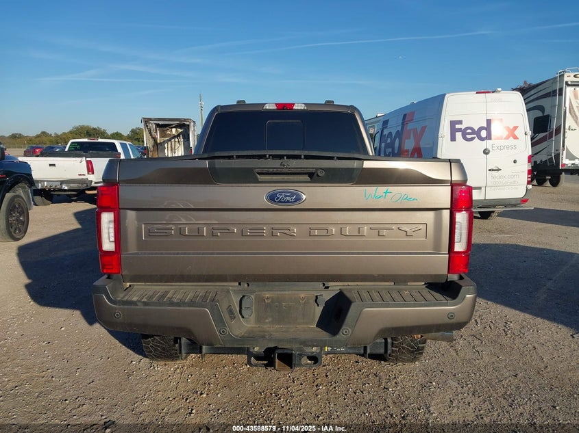 2022 Ford F-250 Lariat VIN: 1FT8W2BT9NEF56371 Lot: 43588579
