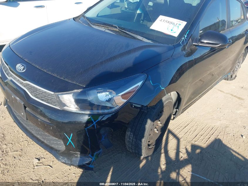 2020 Kia Rio Lx VIN: 3KPA24ADXLE261204 Lot: 43588617
