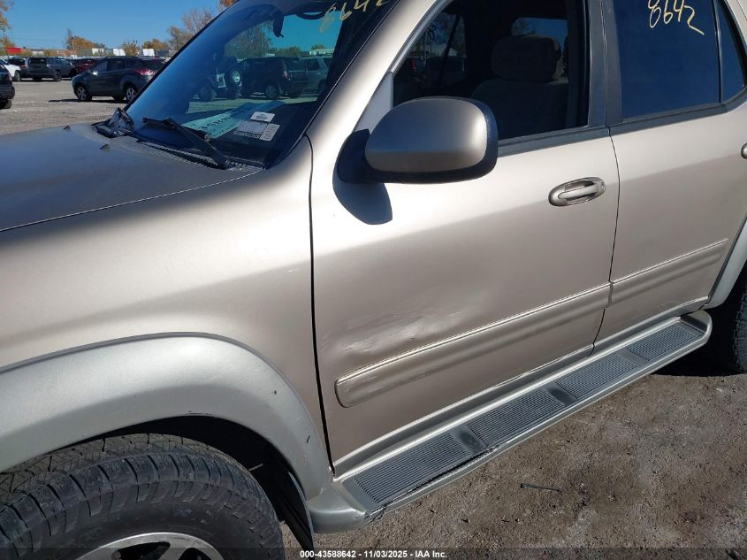 2004 Toyota Sequoia Sr5 V8 VIN: 5TDBT44A24S215294 Lot: 43588642