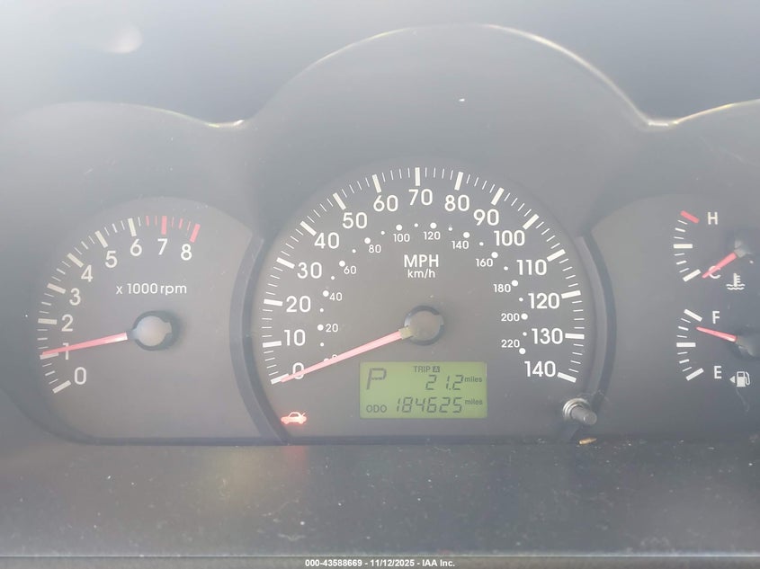 2004 Kia Spectra Ex/Lx VIN: KNAFE121X45057934 Lot: 43588669