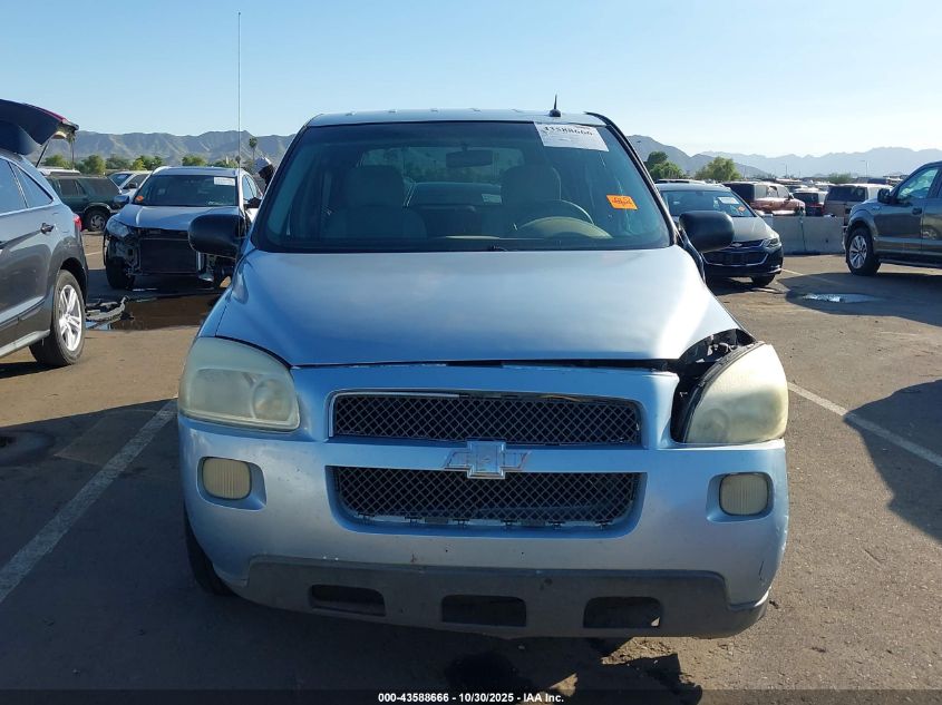 2007 Chevrolet Uplander Ls VIN: 1GNDU23117D110815 Lot: 43588666