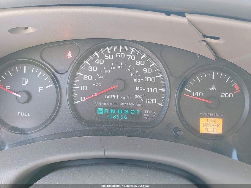 2003 Chevrolet Impala VIN: 2G1WF52E739400624 Lot: 43588690