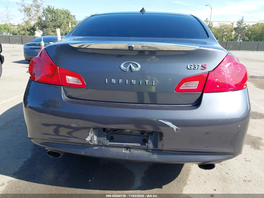 2012 Infiniti G37 Journey VIN: JN1CV6AP8CM930550 Lot: 43588729
