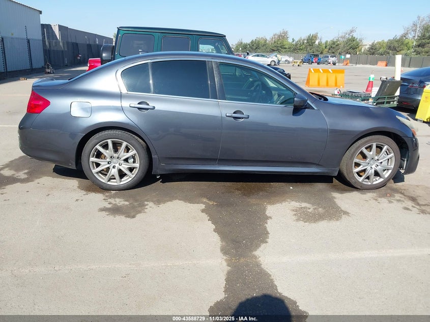 2012 Infiniti G37 Journey VIN: JN1CV6AP8CM930550 Lot: 43588729