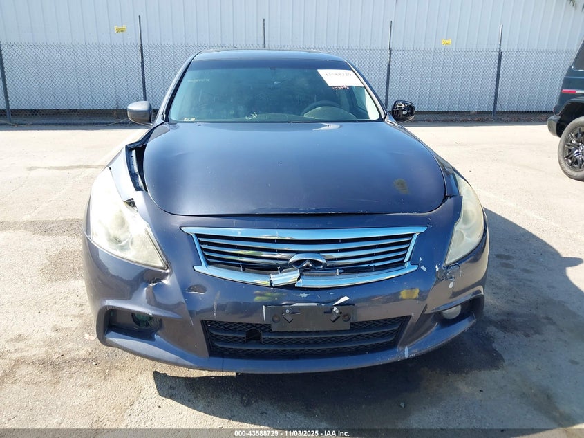2012 Infiniti G37 Journey VIN: JN1CV6AP8CM930550 Lot: 43588729