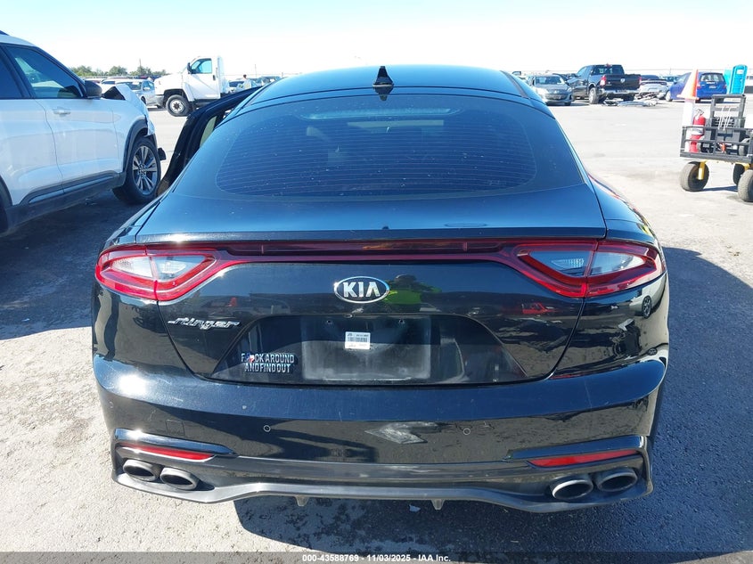 2019 KIA STINGER KNAE15LA7K6044742