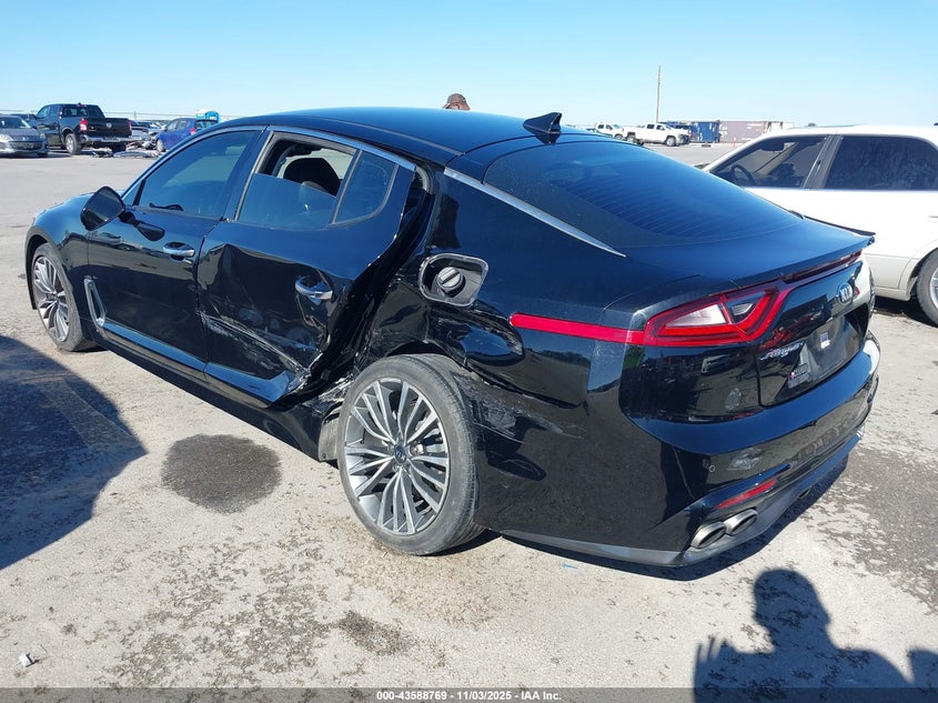 2019 KIA STINGER KNAE15LA7K6044742
