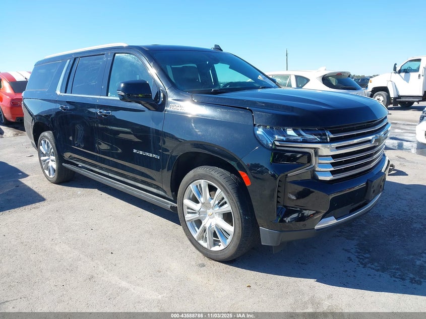 2021 CHEVROLET SUBURBAN 4WD HIGH COUNTRY - 1GNSKGKL3MR324913