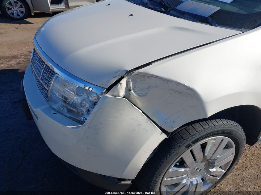 2008 Lincoln Mkx VIN: 2LMDU88C28BJ27751 Lot: 43588788