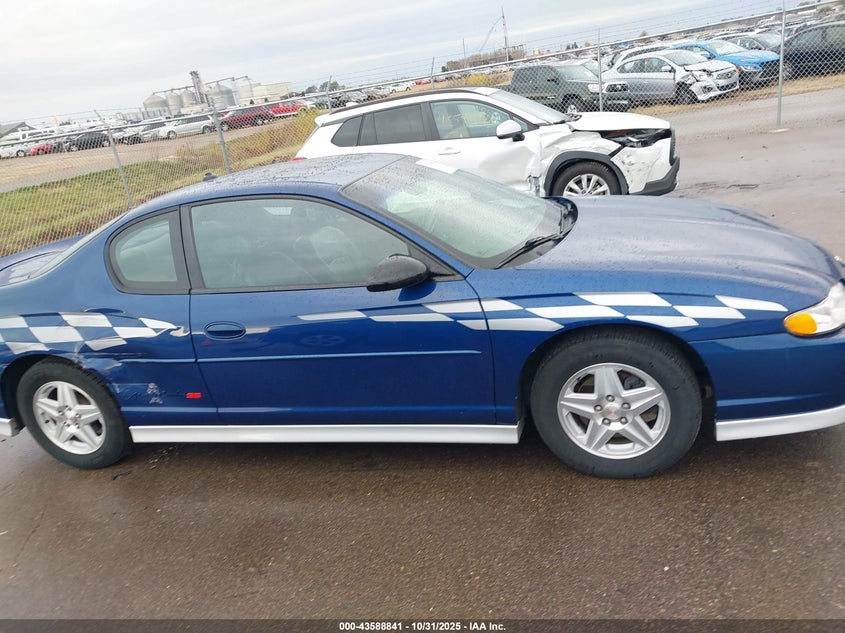 2003 Chevrolet Monte Carlo Ss VIN: 2G1WX15K039253540 Lot: 43588841