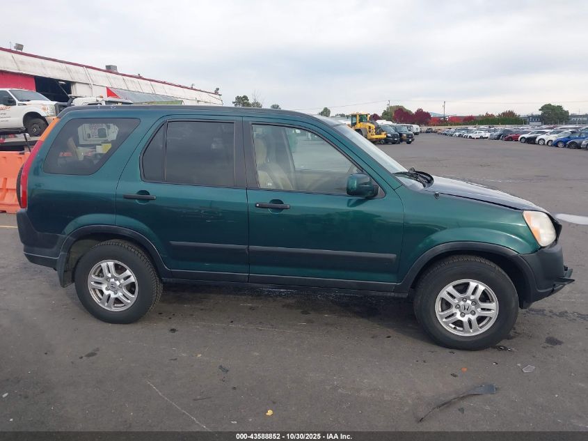 2002 Honda Cr-V Ex VIN: JHLRD78802C079544 Lot: 43588852