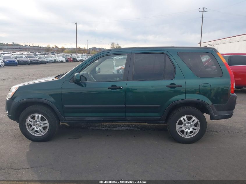 2002 Honda Cr-V Ex VIN: JHLRD78802C079544 Lot: 43588852