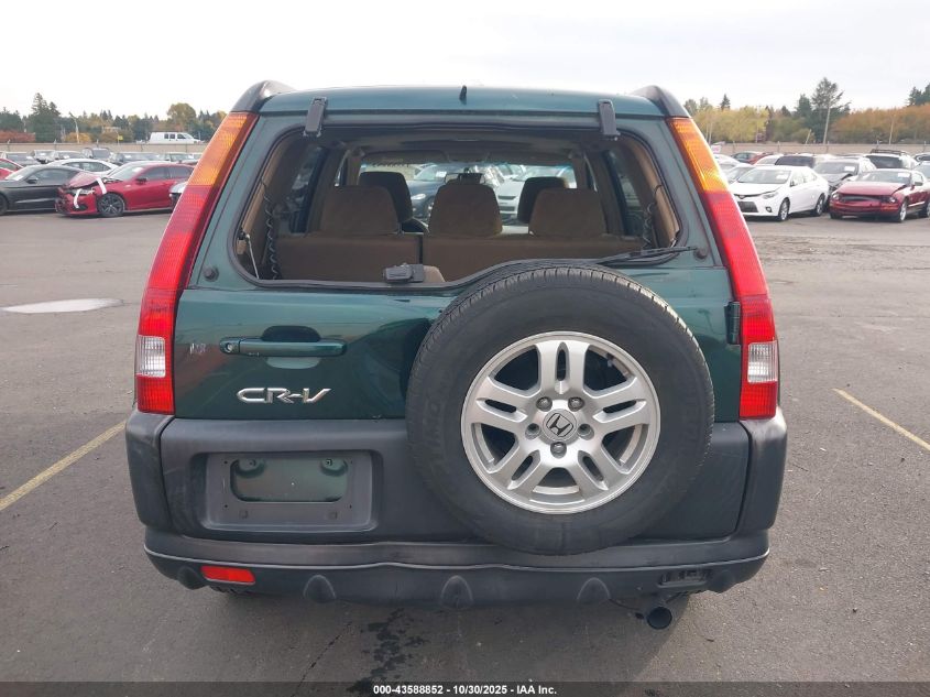 2002 Honda Cr-V Ex VIN: JHLRD78802C079544 Lot: 43588852