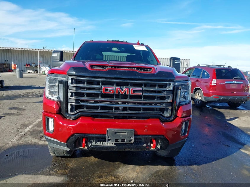 2022 GMC Sierra 2500Hd 4Wd Standard Bed At4 VIN: 1GT49PEY1NF193312 Lot: 43588914