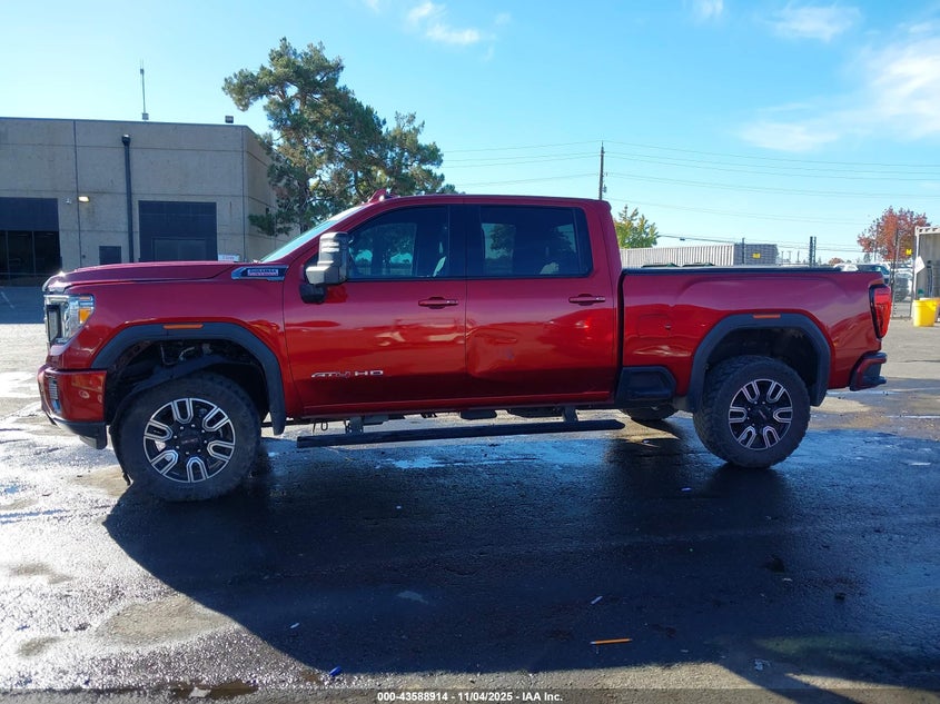 2022 GMC Sierra 2500Hd 4Wd Standard Bed At4 VIN: 1GT49PEY1NF193312 Lot: 43588914